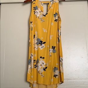Women’s Yellow Sun Dress | Old Navy | Large